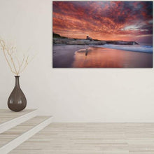Load image into Gallery viewer, Santa Cruz Lighthouse at Sunrise - Hallway Wall Art Print