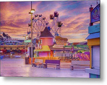 Load image into Gallery viewer, Sunrise on the Boardwalk - Metal Wall Art Print