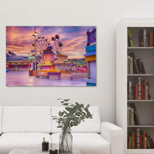 Load image into Gallery viewer, Sunrise on the Boardwalk - Living Room Metal Wall Art Print