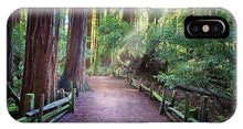 Load image into Gallery viewer, A Light In The Redwods - Phone Case - Santa Cruz Art Prints