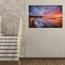 Load image into Gallery viewer, Capitola Wharf At Sunrise - Art Print - Santa Cruz Art Prints