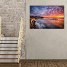 Load image into Gallery viewer, Capitola Wharf At Sunrise - Acrylic Print - Santa Cruz Art Prints