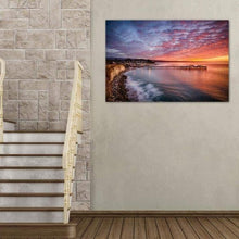 Load image into Gallery viewer, Capitola Wharf at Sunrise - Great Room Wall Art Print