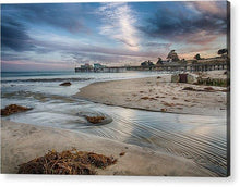 Load image into Gallery viewer, Capitola Wharf At Sunset - Acrylic Print - Santa Cruz Art Prints