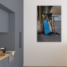 Load image into Gallery viewer, Freediving at Seacliff Pier - Kitchen Wall Art Print