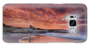 Santa Cruz Lighthouse At Sunrise - Phone Case - Santa Cruz Art Prints