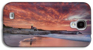 Santa Cruz Lighthouse At Sunrise - Phone Case - Santa Cruz Art Prints