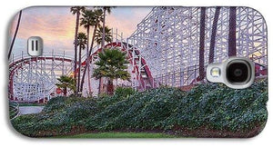 Santa Cruz Roller Coaster At Sunrise - Phone Case - Santa Cruz Art Prints