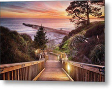 Load image into Gallery viewer, Stairway to the Sunset - Metal Wall Art Print