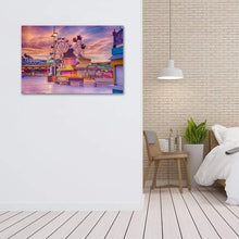 Load image into Gallery viewer, Sunrise on the Boardwalk - Bedroom Metal Wall Art Print