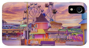 Sunrise On The Boardwalk - Phone Case - Santa Cruz Art Prints