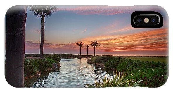 Sunset In The Palms - Phone Case - Santa Cruz Art Prints