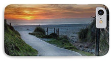 Load image into Gallery viewer, Sunset On The Beach - Phone Case - Santa Cruz Art Prints