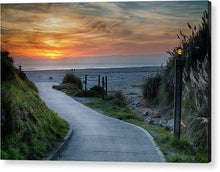 Load image into Gallery viewer, Sunset On The Beach - Acrylic Print - Santa Cruz Art Prints