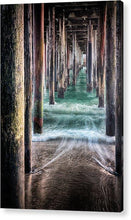 Load image into Gallery viewer, Under The Pier - Acrylic Print - Santa Cruz Art Prints