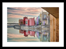 Load image into Gallery viewer, Venetian Reflections - Framed Print - Santa Cruz Art Prints