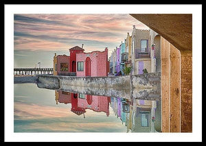 Venetian Reflections - Framed Print - Santa Cruz Art Prints