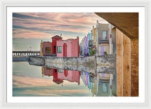 Load image into Gallery viewer, Venetian Reflections - Framed Print - Santa Cruz Art Prints