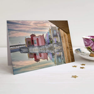 Venetian Reflections - Greeting Card - Santa Cruz Art Prints