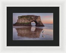 Load image into Gallery viewer, White Bird - Framed Print - Santa Cruz Art Prints